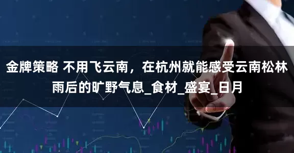 金牌策略 不用飞云南，在杭州就能感受云南松林雨后的旷野气息_食材_盛宴_日月